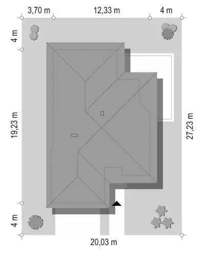 Afrodyta — plan sytuacyjny 1
