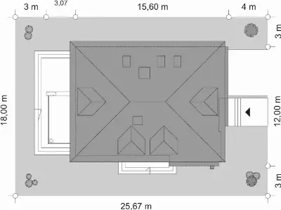Agat 2 — plan sytuacyjny 1 (odbicie lustrzane)