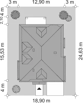 Agat — plan sytuacyjny 1