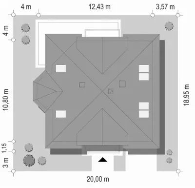 Agatka — plan sytuacyjny 1