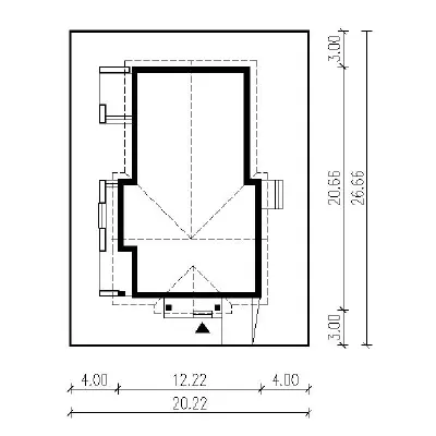 Alabastrowe wzgórze — plan sytuacyjny 1