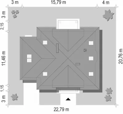 Amanda — plan sytuacyjny 1