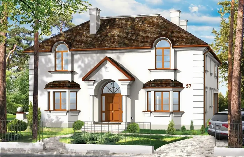 Projekt domu Ambasador 2 — wizualizacja
