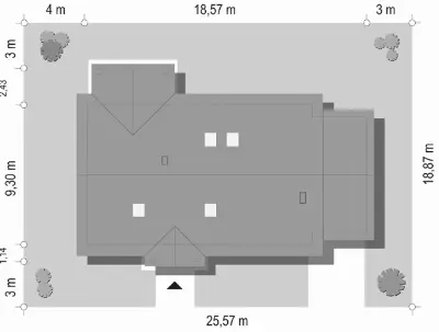 Anatol 2 — plan sytuacyjny 1