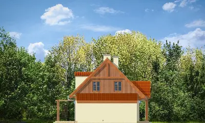 Bajkowy 2 — elewacje 3 (odbicie lustrzane)