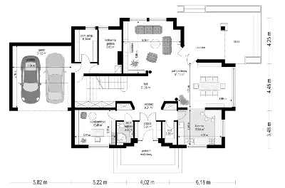 Benedykt — rzuty kondygnacji 1