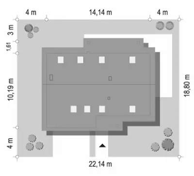 Biba — plan sytuacyjny 1