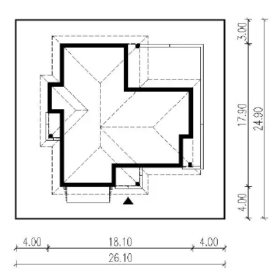 Błękitna rapsodia — plan sytuacyjny 1 (odbicie lustrzane)