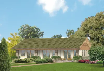 Budynek agroturystyczny (letniskowy) U06 — wizualizacje 1