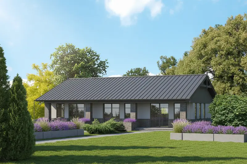 Projekt domu Budynek agroturystyczny (letniskowy) U06 — wizualizacja