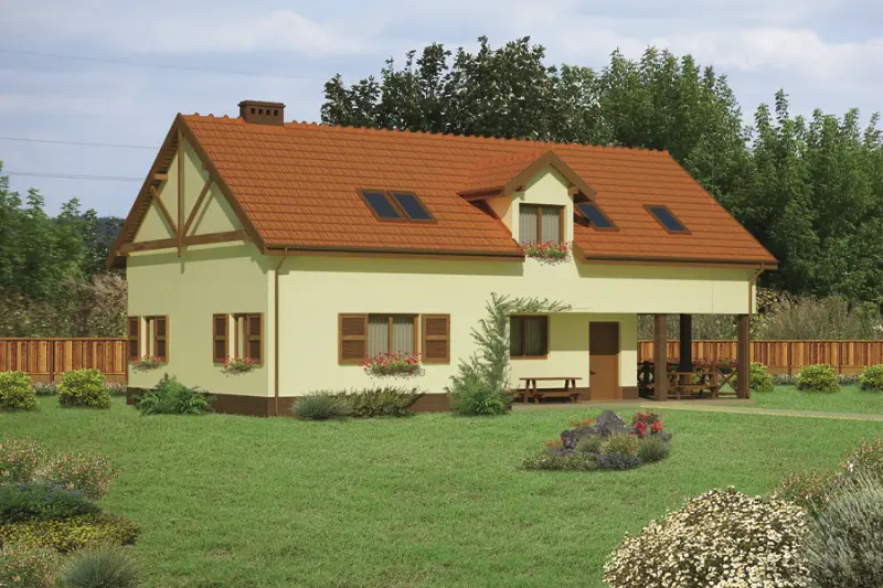 Projekt domu Budynek agroturystyczny (letniskowy) UC22 — wizualizacja