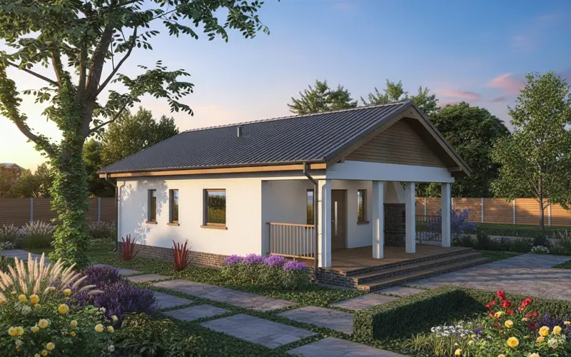 Projekt domu Budynek agroturystyczny (letniskowy) UC53 — wizualizacja