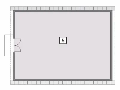 Budynek inwentarsko-gospodarczy IGC02 — rzuty kondygnacji 2