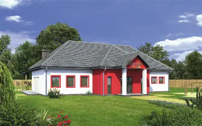 Budynek usługowy (punkt opieki przedszkolnej) UC37 — wizualizacje 1