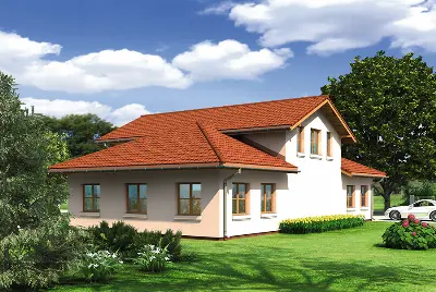Budynek usługowy UC44 — wizualizacje 2 (odbicie lustrzane)