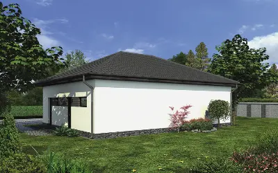 Budynek usługowy UC46 — wizualizacje 2 (odbicie lustrzane)