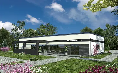 Budynek usługowy UC59 — wizualizacje 1