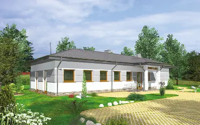 Budynek usługowy UC67a — wizualizacje 1