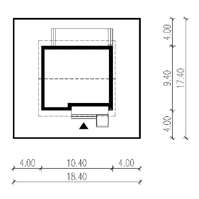 Cenny - wariant III (etap II) — plan sytuacyjny 1