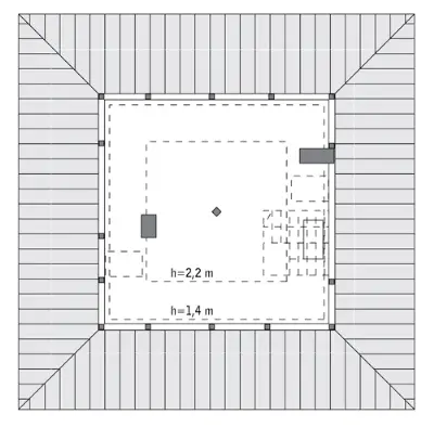 Cichy zagajnik - wariant I — rzuty kondygnacji 2