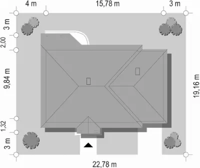 Cztery Kąty 2 — plan sytuacyjny 1
