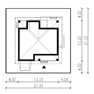 Czytelny — plan sytuacyjny 1 (odbicie lustrzane)