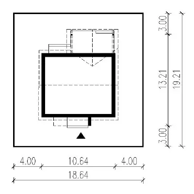 Dla rodziny — plan sytuacyjny 1 (odbicie lustrzane)