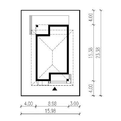 Doborowy — plan sytuacyjny 1 (odbicie lustrzane)