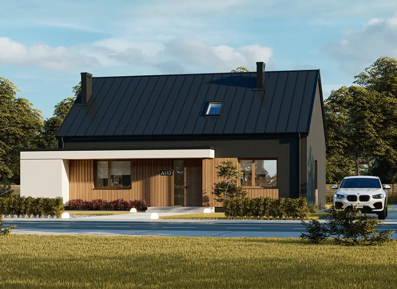 Projekt domu Dobry wybór 2 — wizualizacja