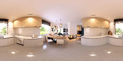 Dom bezpieczny — panoramy 360° 2