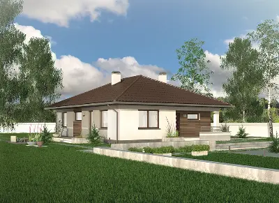 Dom ekonomiczny — wizualizacje 1