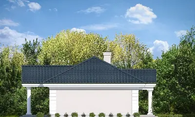 Dom na Dębowej — elewacje 4
