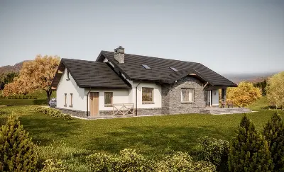 Dom na górce — wizualizacje 2