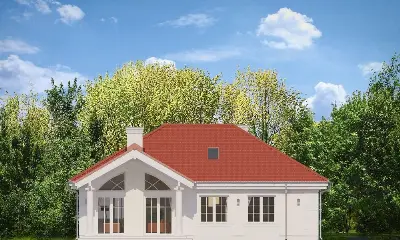 Dom na Parkowej 2 — elewacje 2