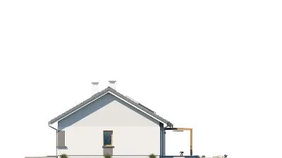 Dom na Szerokiej 2 — elewacje 3 (odbicie lustrzane)