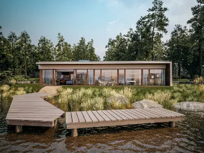 Dom oszczędny (z wentylacją mechaniczną i rekuperacją) — wersje stylistyczne 3
