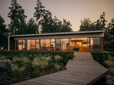 Dom oszczędny (z wentylacją mechaniczną i rekuperacją) — wersje stylistyczne 18