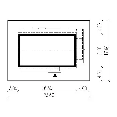 Dom Wiktorii AG1 pa — plan sytuacyjny 1