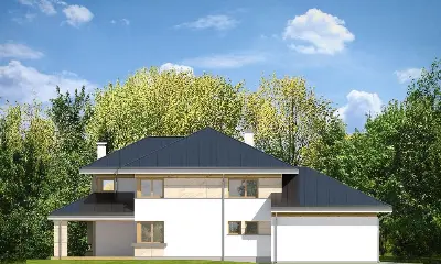 Dom z Widokiem 3 F — elewacje 4