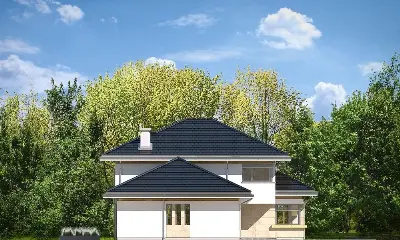 Dom z Widokiem 6 B — elewacje 3