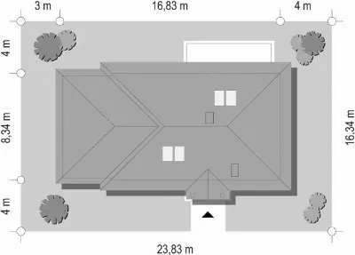 Dominik 2 — plan sytuacyjny 1