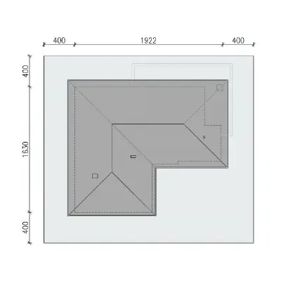 Dompasja 55 — plan sytuacyjny 1