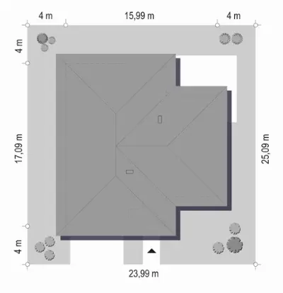 Doskonały 2 B — plan sytuacyjny 1