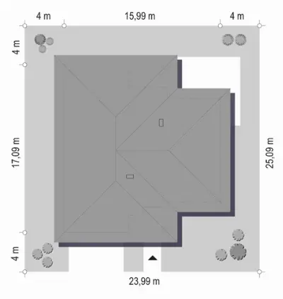 Doskonały — plan sytuacyjny 1