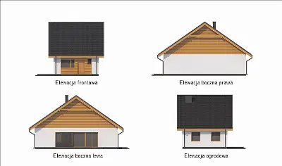 Elastyczny — elewacje 1 (odbicie lustrzane)