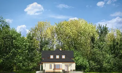 Faworyt 3 — elewacje 4 (odbicie lustrzane)