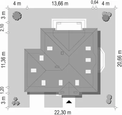 Figiel 2 — plan sytuacyjny 1