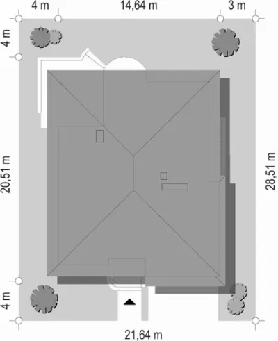 Gabriela 2 — plan sytuacyjny 1
