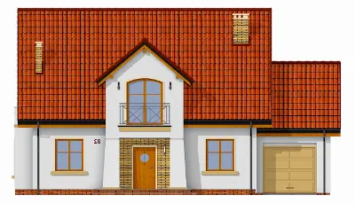 Gagatek — elewacje 1 (odbicie lustrzane)