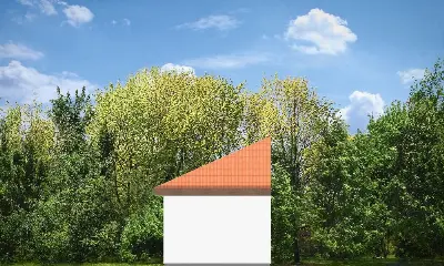 Garaż BG04 — elewacje 2